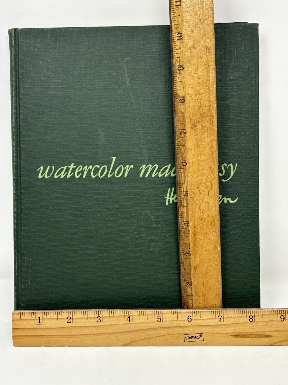 Watercolor Made Easy Vol. 1 by Herb Olsen HC no DJ 112 pages VTG