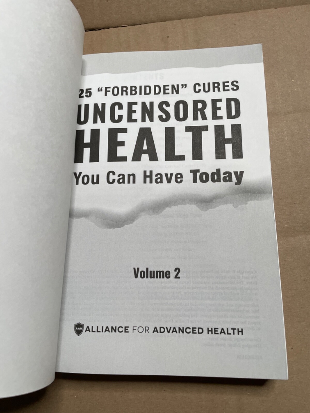25 Forbidden Cures Uncensored Health You Can Have Today Volume 2 Paperback