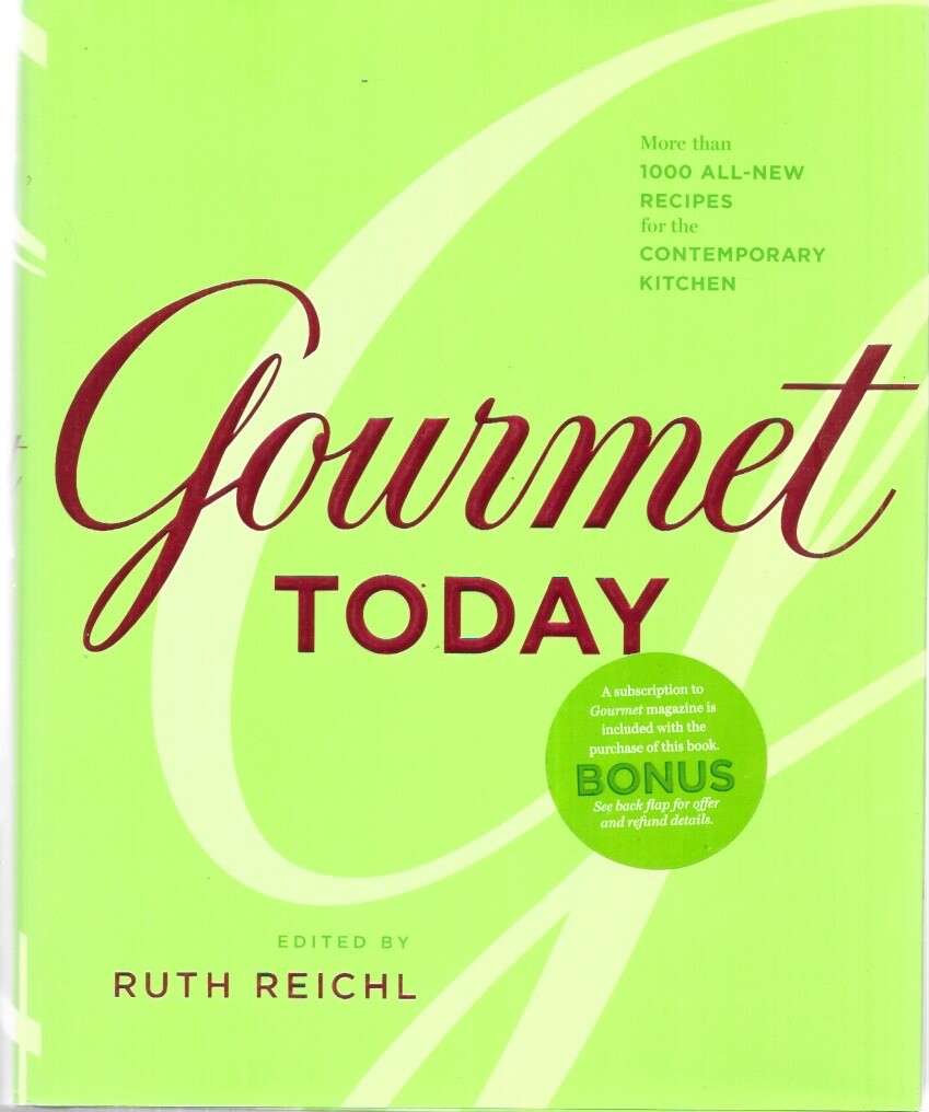 Gourmet Today Edited By Ruth Reichl (5 pounds) unread Near Mint