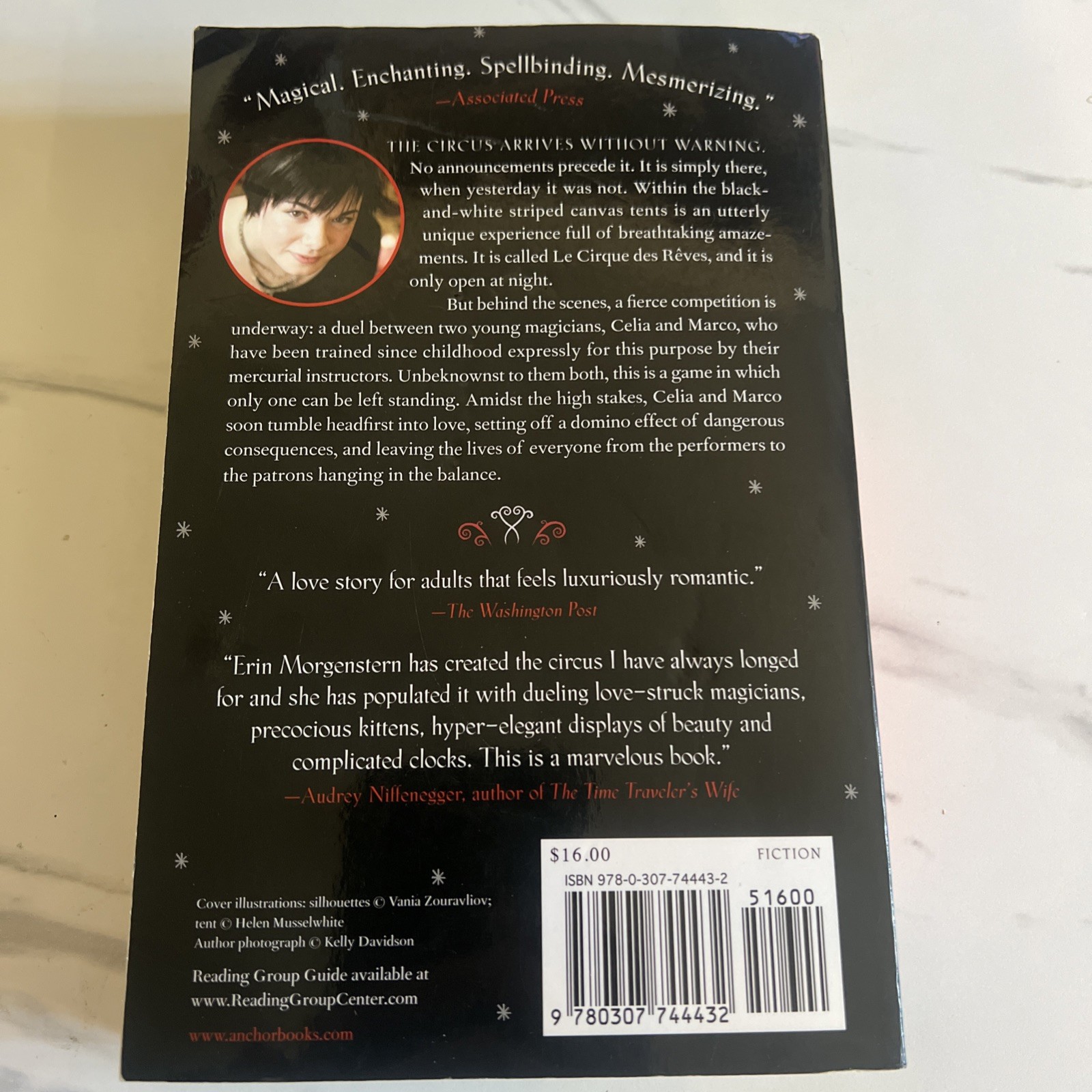 Night Circus : A Novel by Erin Morgenstern (2012, Trade Paperback)
