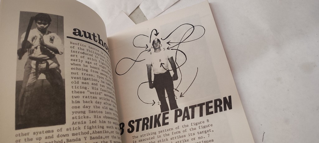 Arnis The Figure 8 System book 76 pages vintage 1979