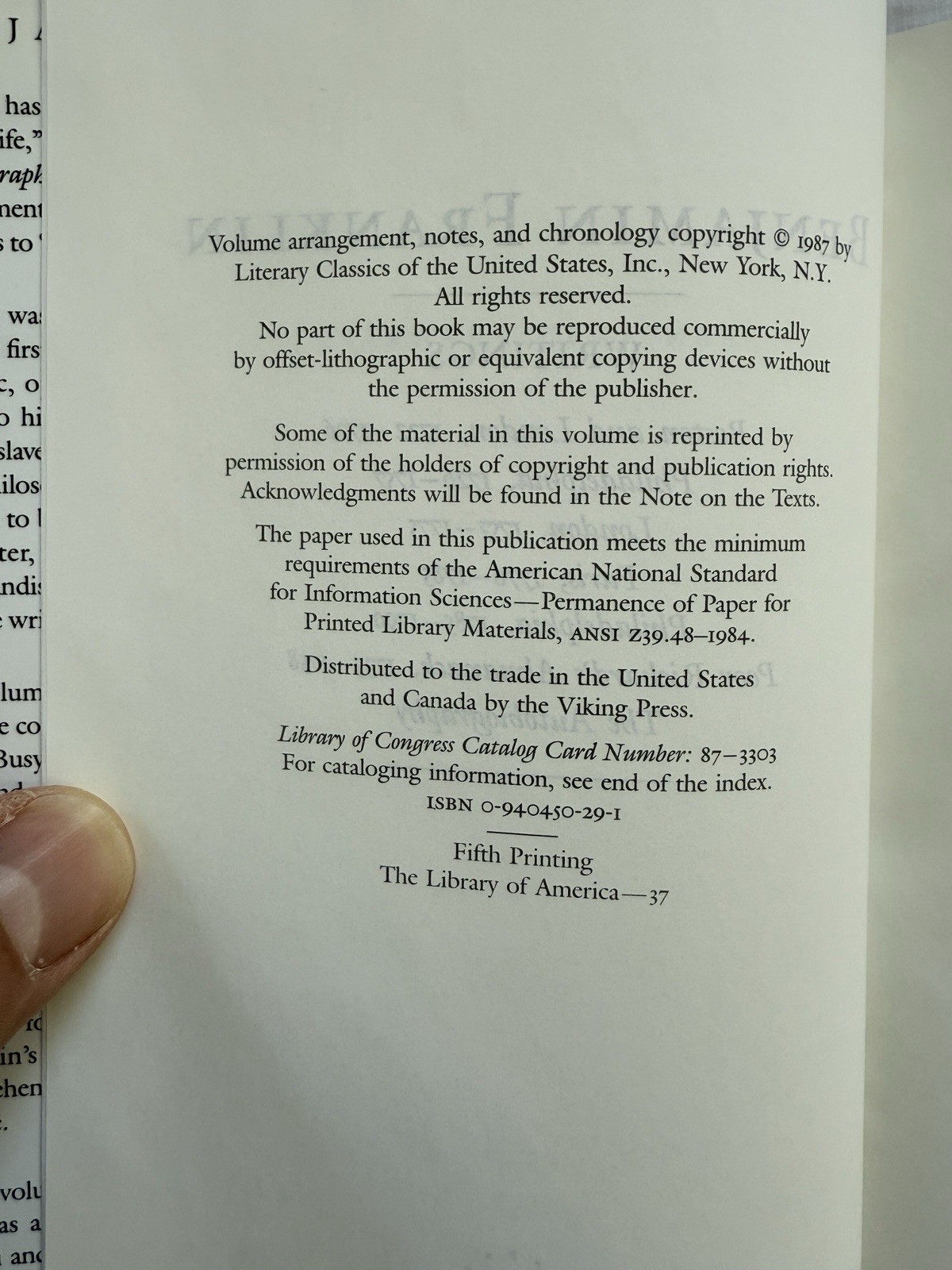 Benjamin Franklin: Writings