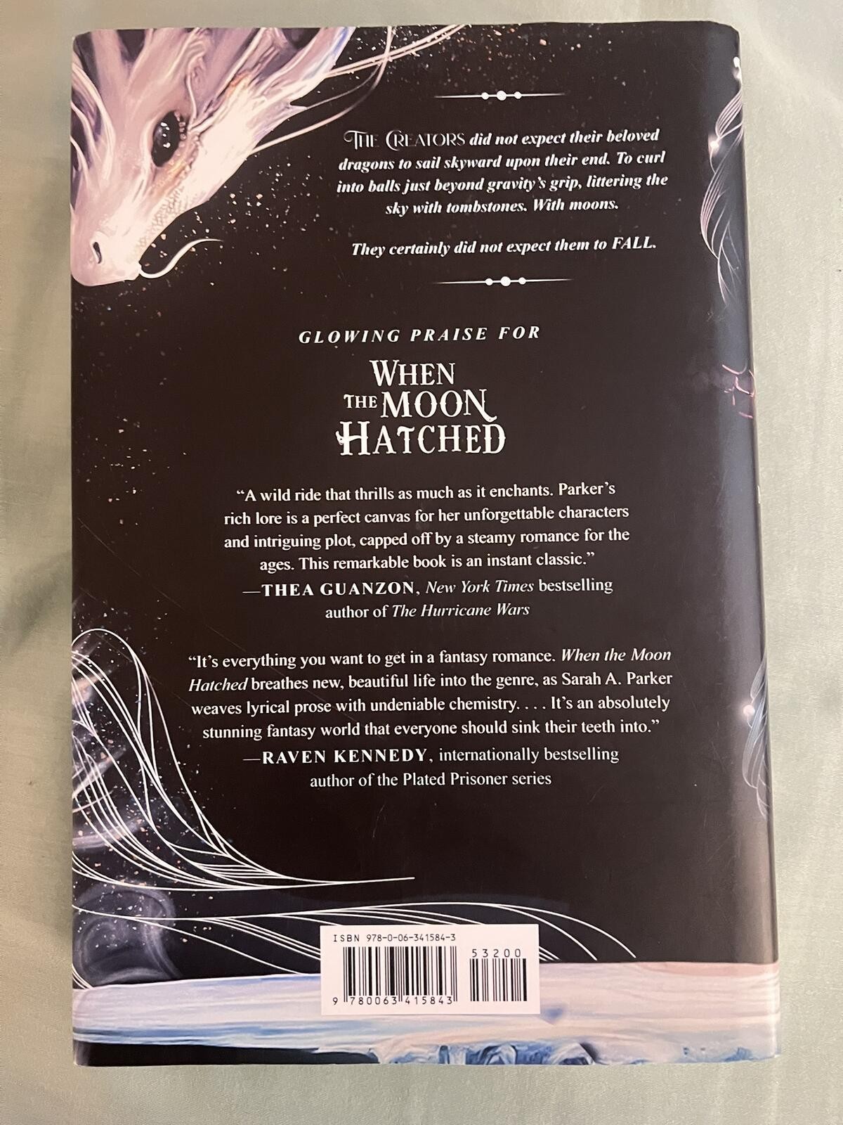 Sarah A. Parker When the Moon Hatched Hardcover