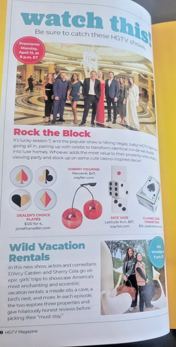 HGTV Magazine – March/April 2026 Issue -Fun & Easy Makeovers -Bachelor’s Mansion