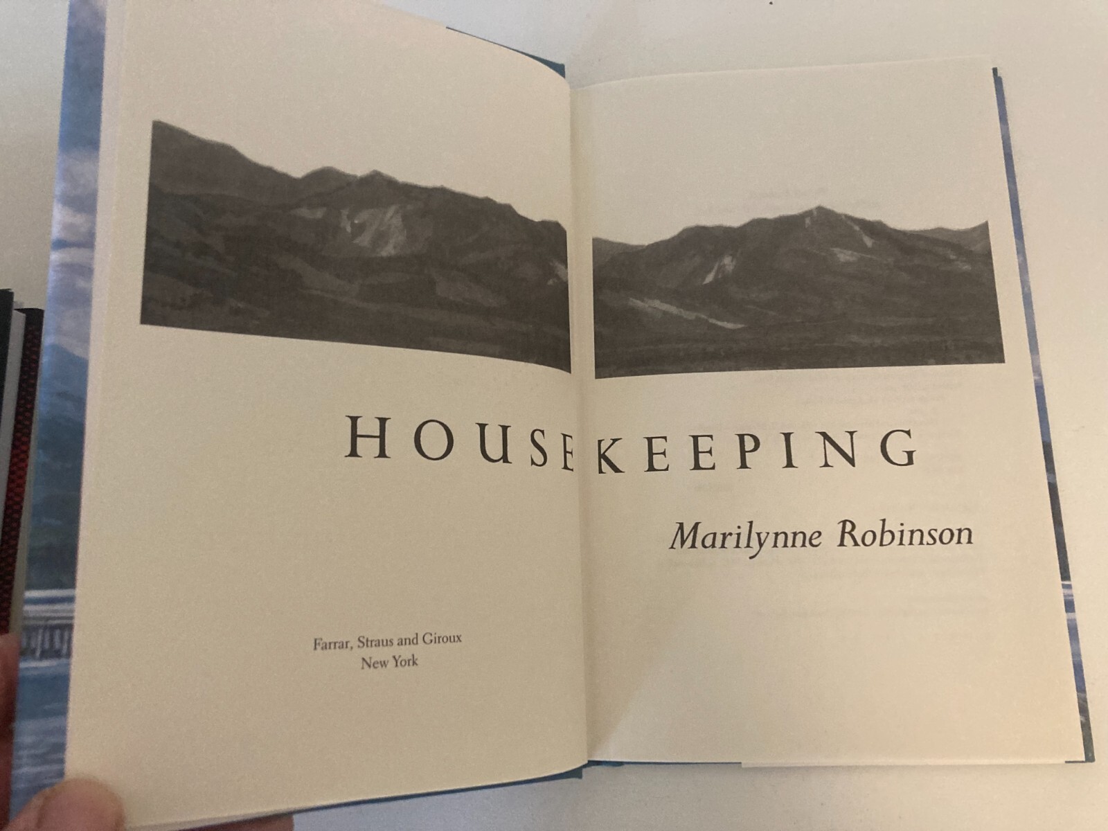 Housekeeping: A Novel by Marilynne Robinson (2020, HC) 1st Printing Thus