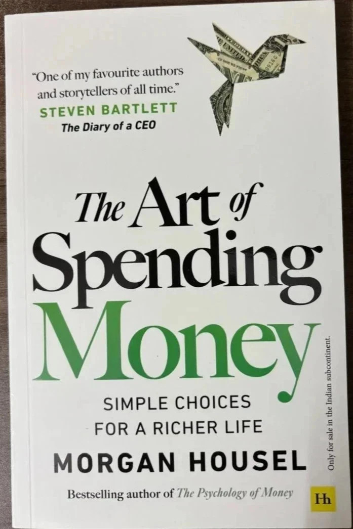 The Art of Spending Money by Morgan Housel Paperback Brand New Book