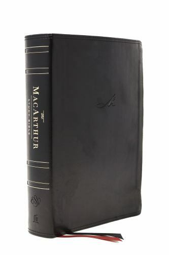 ESV, MacArthur Study Bible, Black Leathersoft: Unleashing God’s Truth One Verse