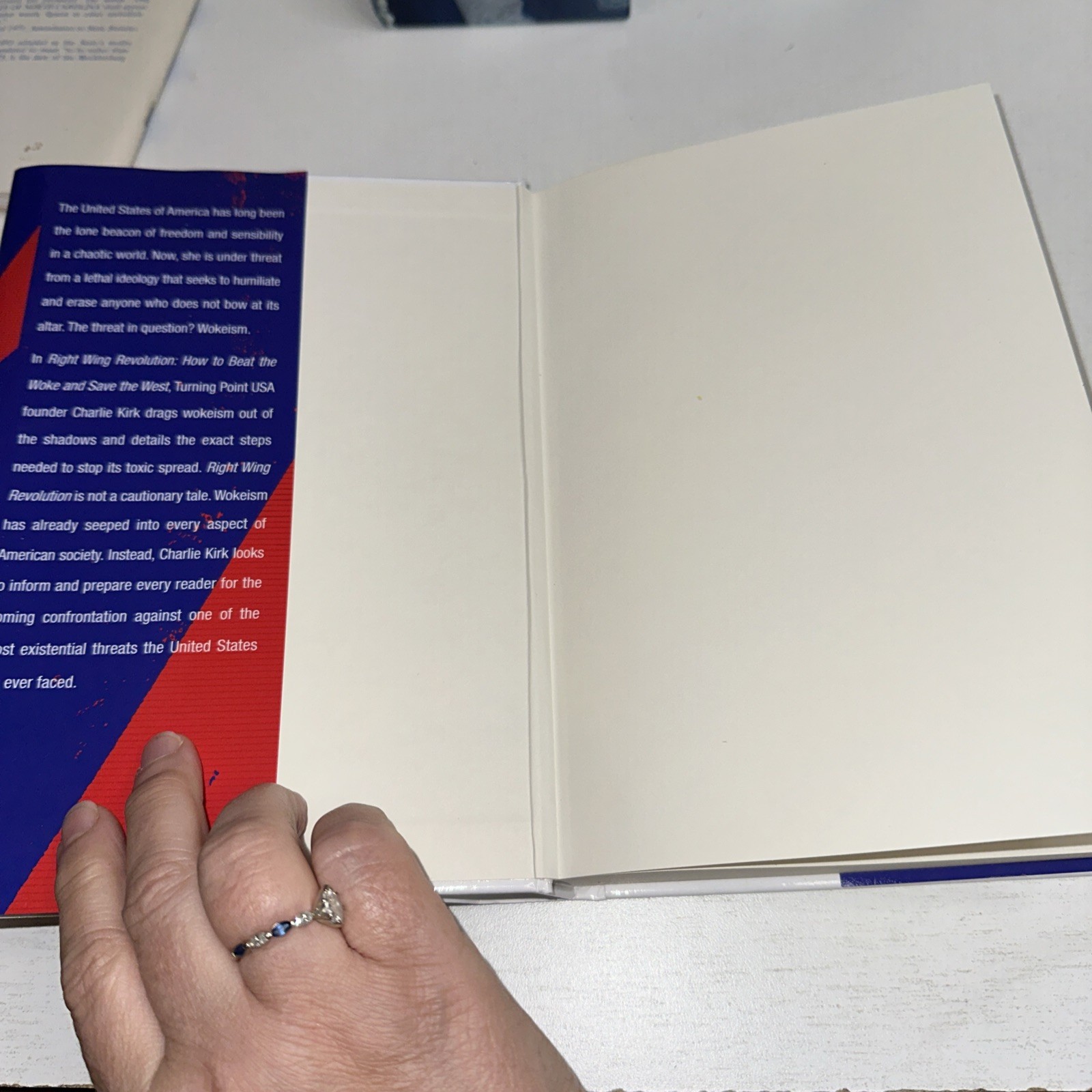 Right Wing Revolution by Charlie Kirk 1st Edition HCDJ