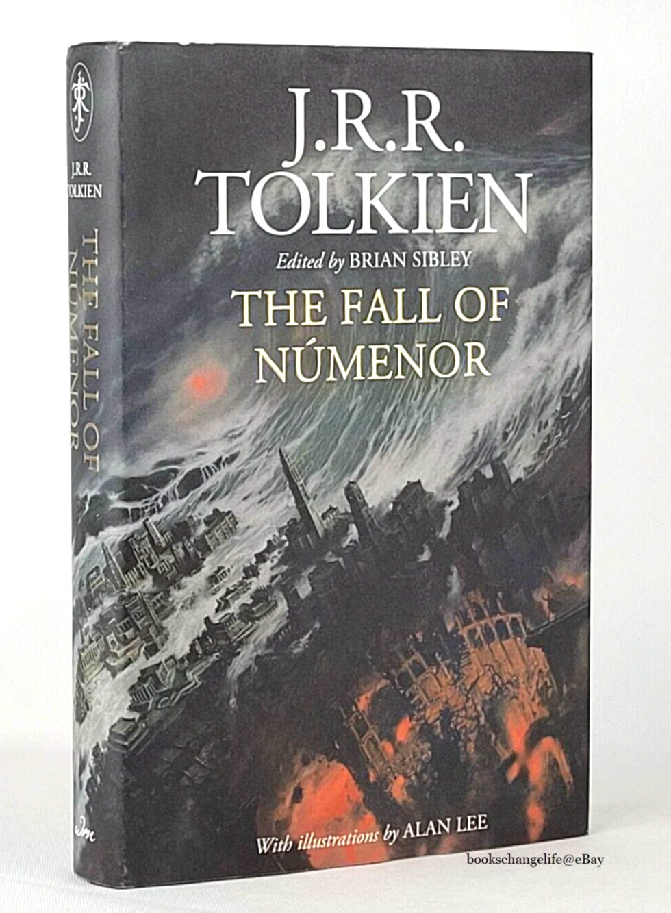 THE FALL OF NUMENOR J.R.R. Tolkien Alan Lee Illustrated Hardcover *Like New*