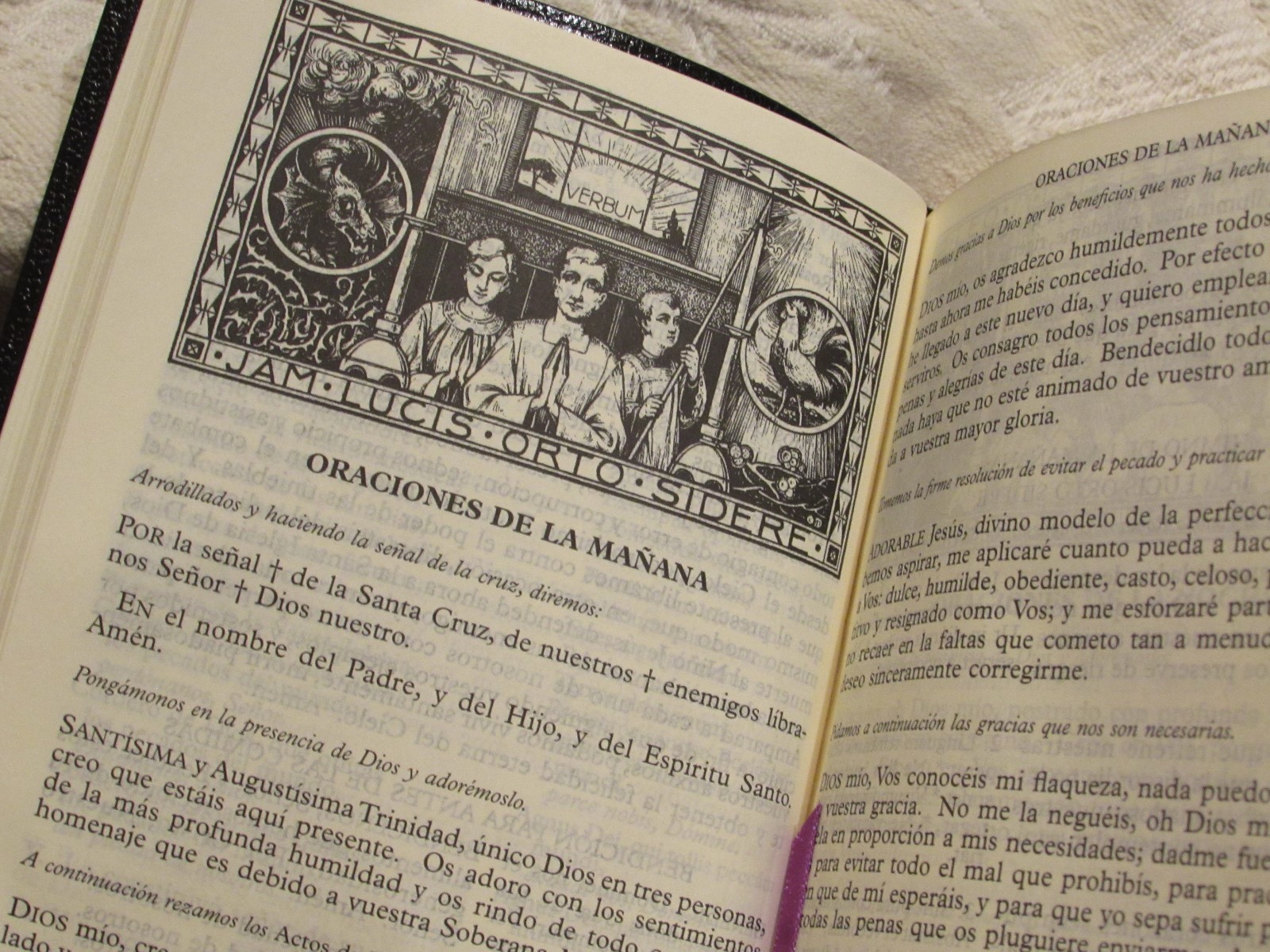 1962 Misal Diario Catolico Apostolico Roma for the Traditional Latin Mass Black