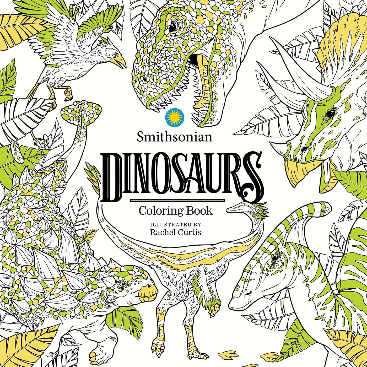 Dinosaurs: A Smithsonian Coloring Book – paperback Smithsonian Institution|C…