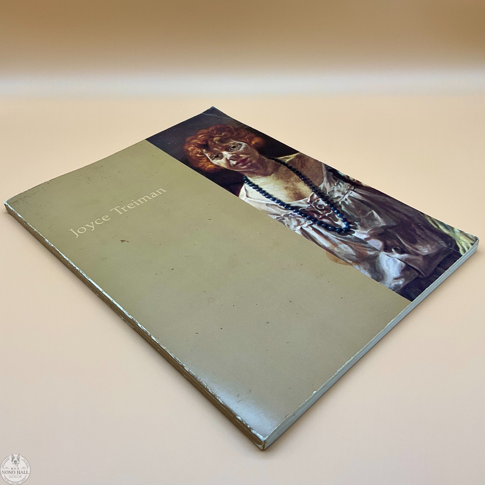 Vintage Joyce Wahl Treiman Hand Signed Art Book with Exhibition Catalogues