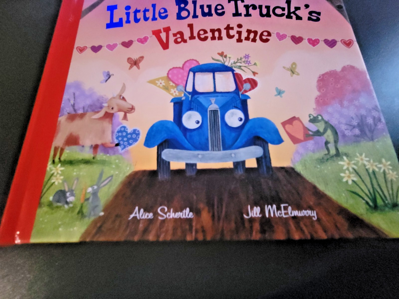 Little Blue Truck’s Valentine – Toddler Board Book by Alice Schertle – Brand New