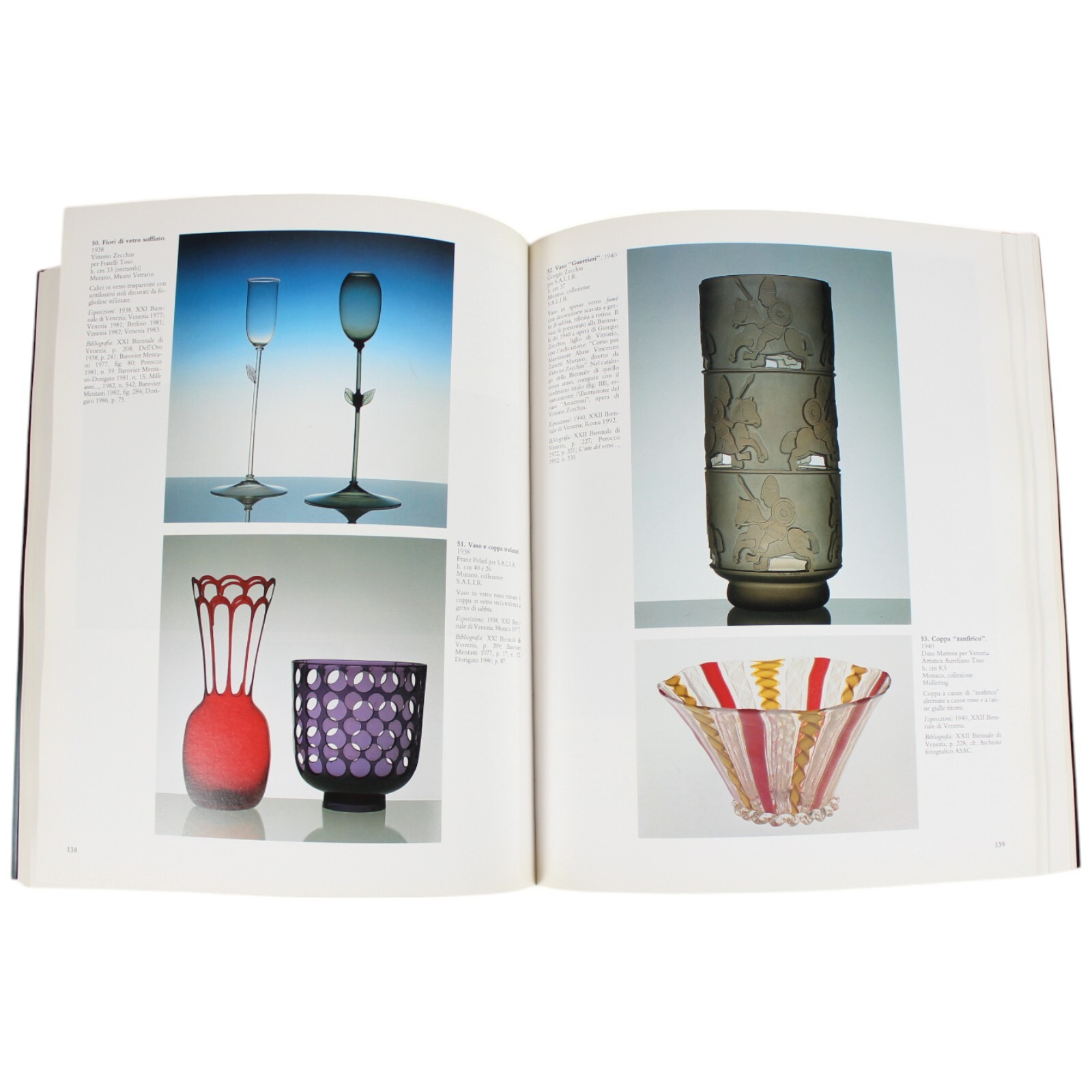 Murano Glass History VENETIAN ART BIENNALE Italian Exhibition Catalog 1895-1972