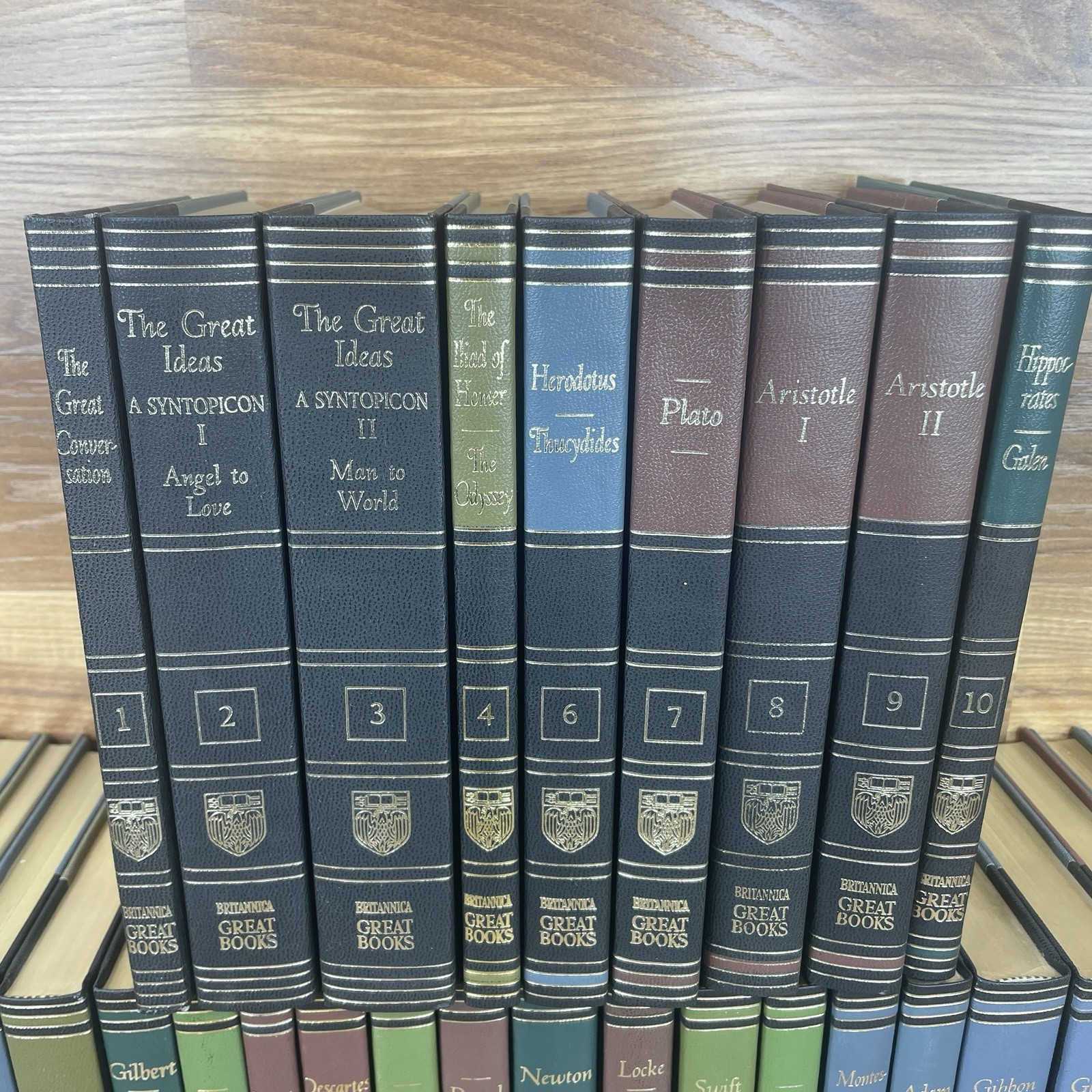 GREAT BOOKS OF THE WESTERN WORLD Britannica-1952, 1986 Printing. Vols- YOU PICK