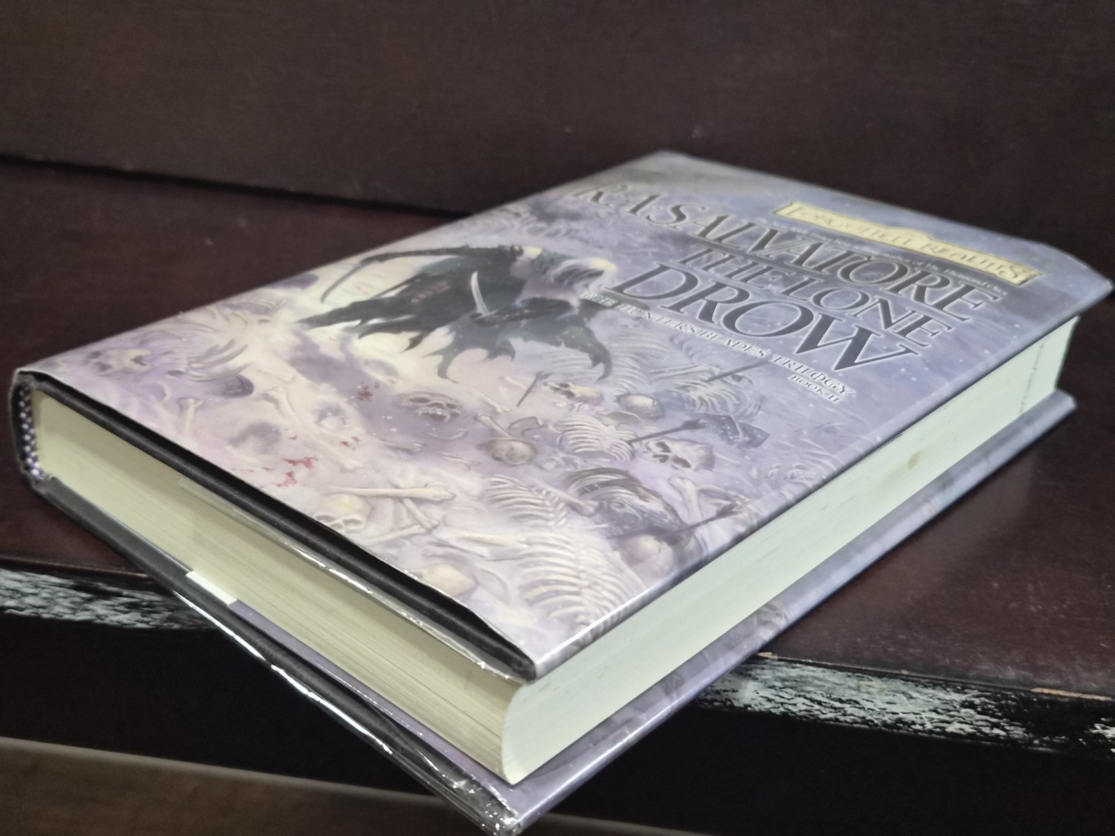The Lone Drow R.A. Salvatore 2003 1st Ed 1st Printing HCDJ VG Mylar Protected
