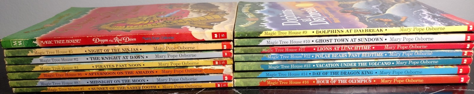 Magic Tree House Books Lot of 14 Paperbacks by Mary Pope Osborne