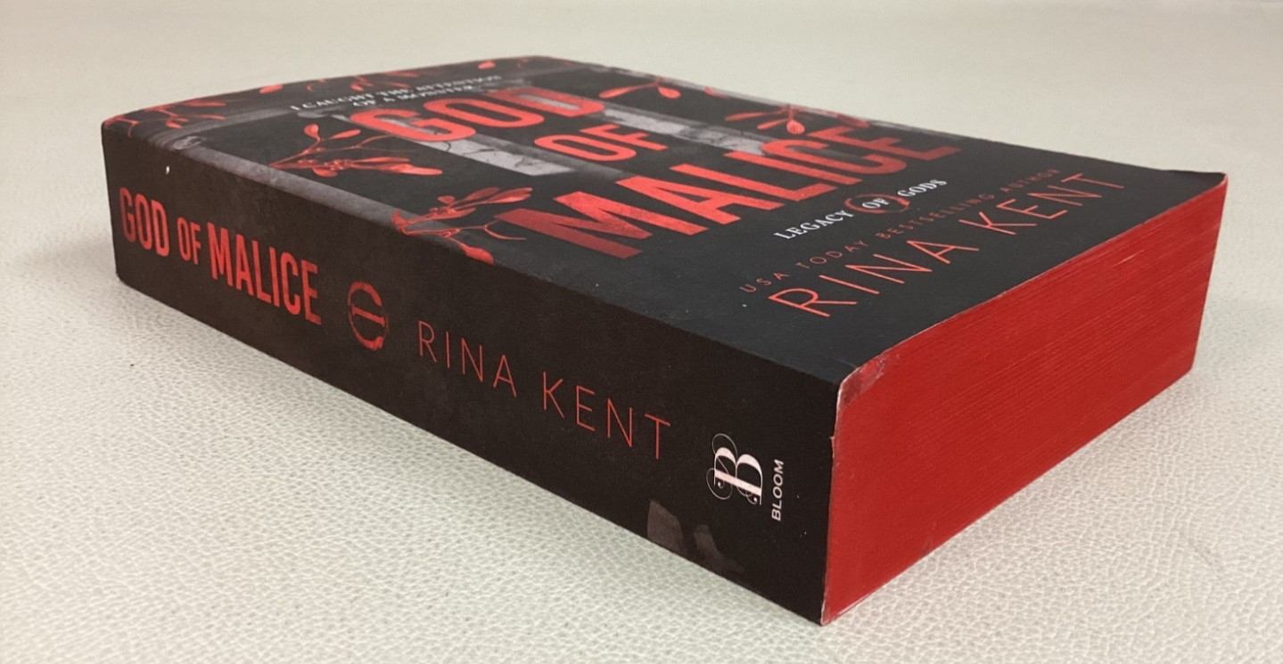 2024 GOD OF MALICE Legacy of the Gods Deluxe Edition Rina Kent Red Text Block LN