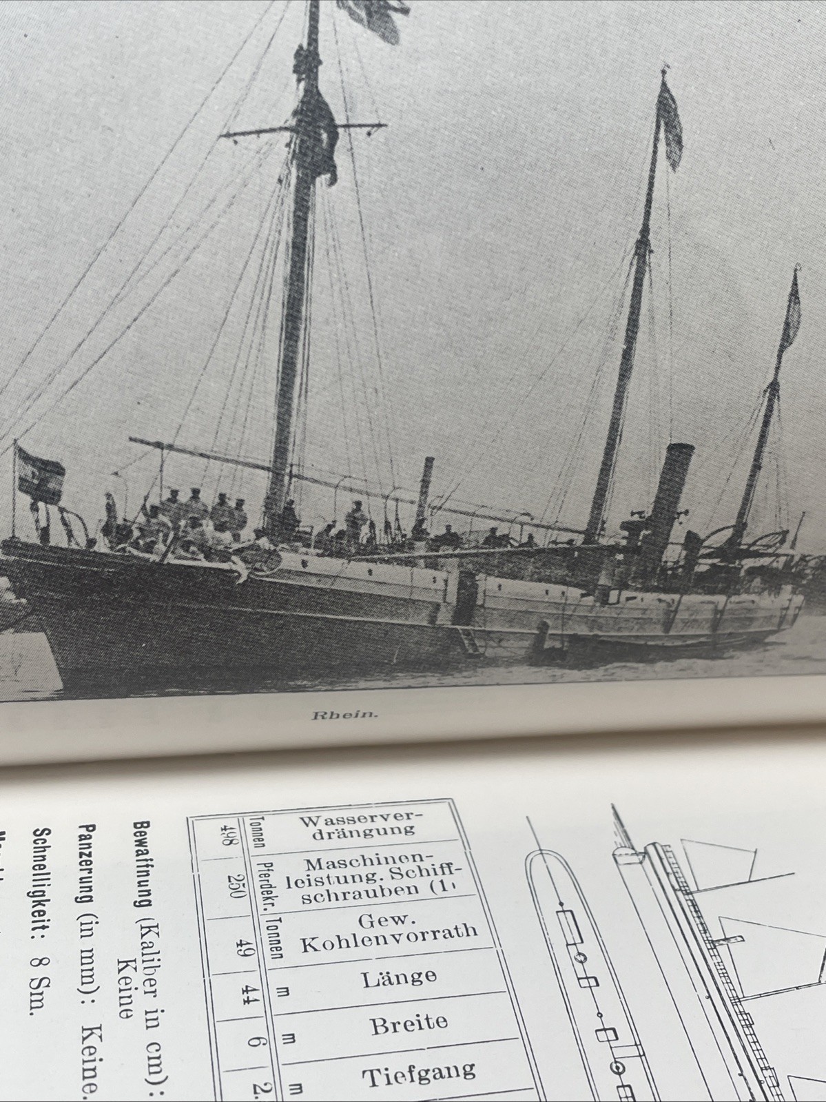 Taschenbuch der deutschen Kriegsflotte 1. Jahrgang Weyer B Reprint 1900