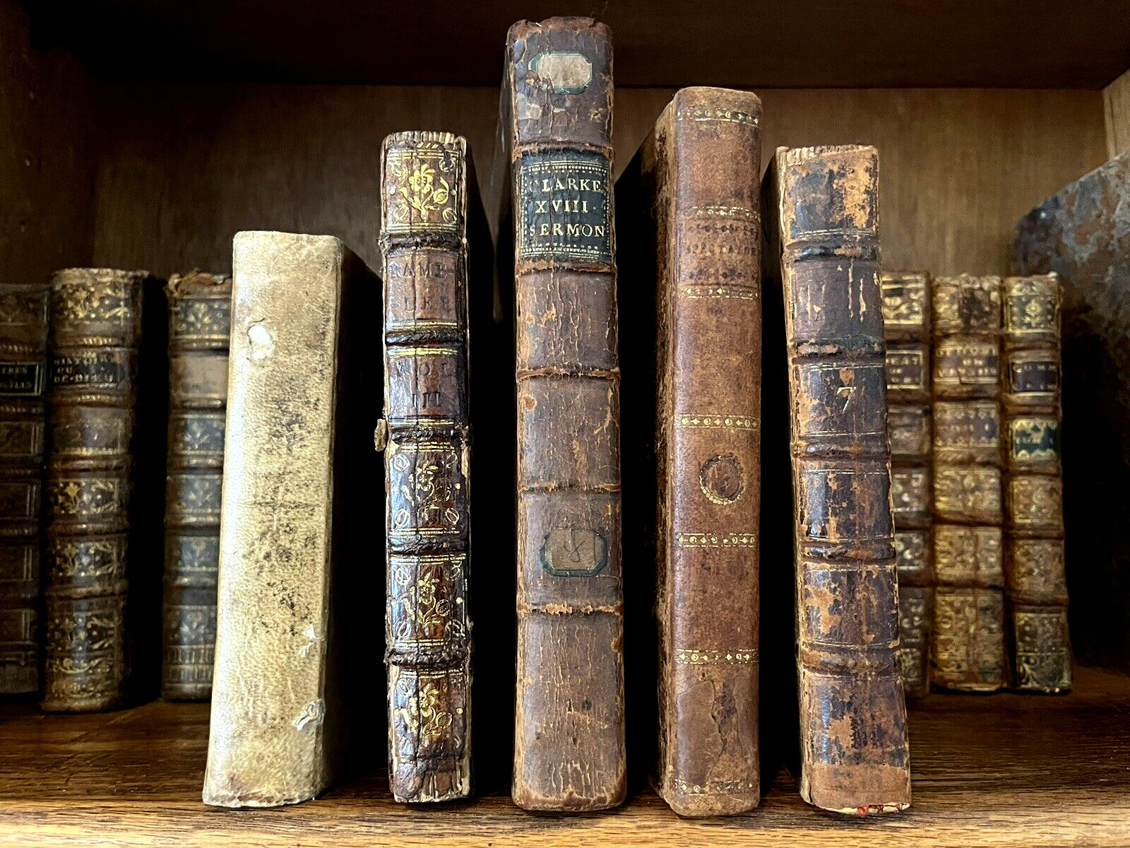 ENGLISH OLD BOOK FROM 1700s – Rare Historical Collectible Text from 18th Century