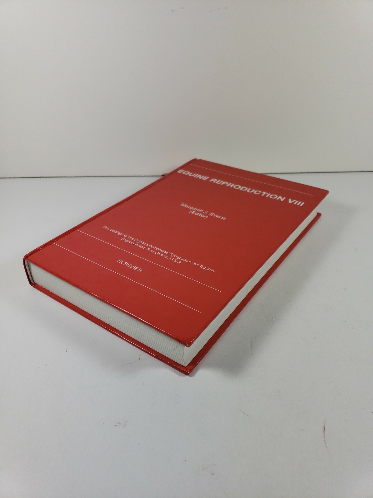 Equine Reproduction VIII Margaret J. Evans (Editor) 8th International Symposium