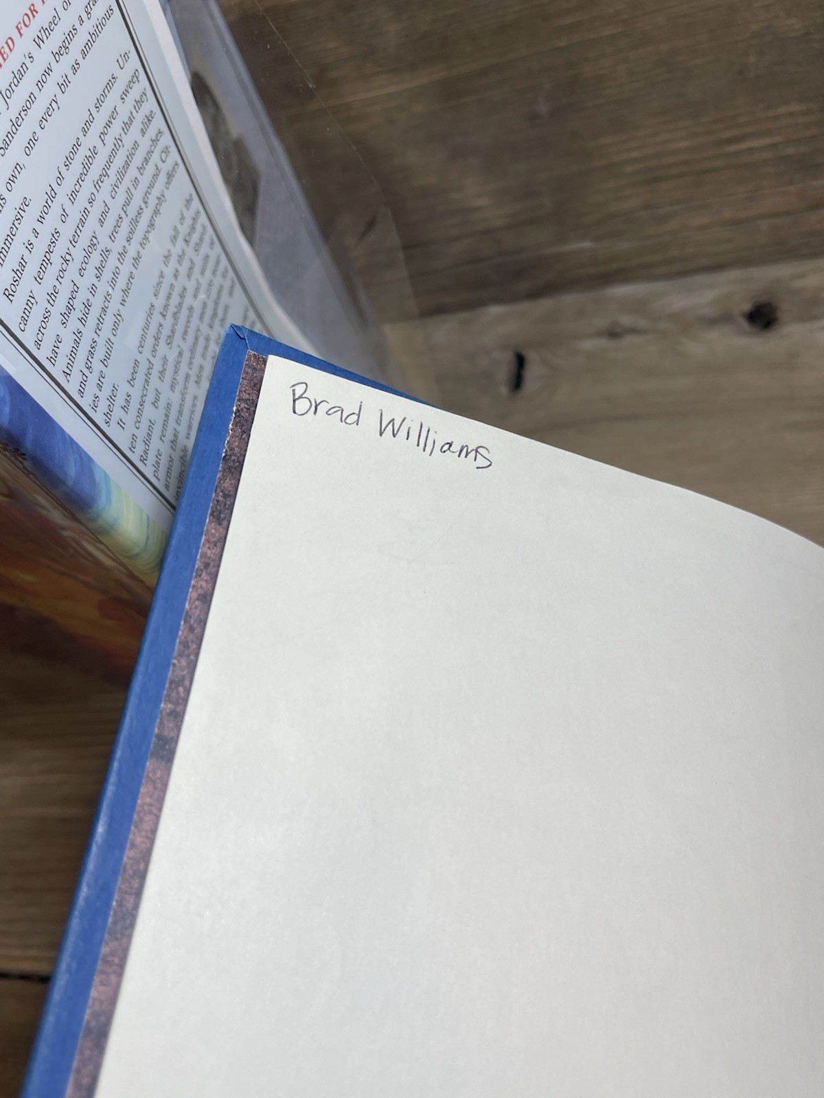 The Way of Kings, Brandon Sanderson DOUBLE SIGNED 1st Edition/1st Print