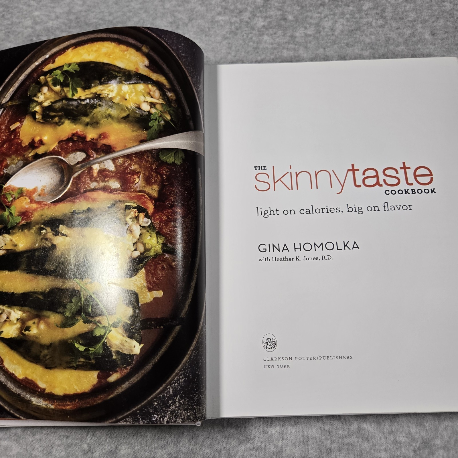 Skinnytaste Cookbook HC Gina Homolka EUC Healthy Cooking Recipes Meal Planning