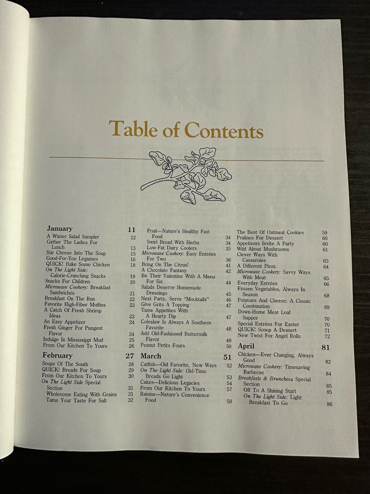 Vintage 1989 Southern Living Cookbook Annual Recipes Cook Book 367 Pages