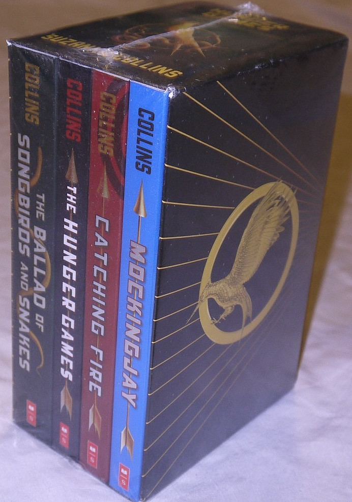Hunger Games 4-Book Paperback Box Set Sealed
