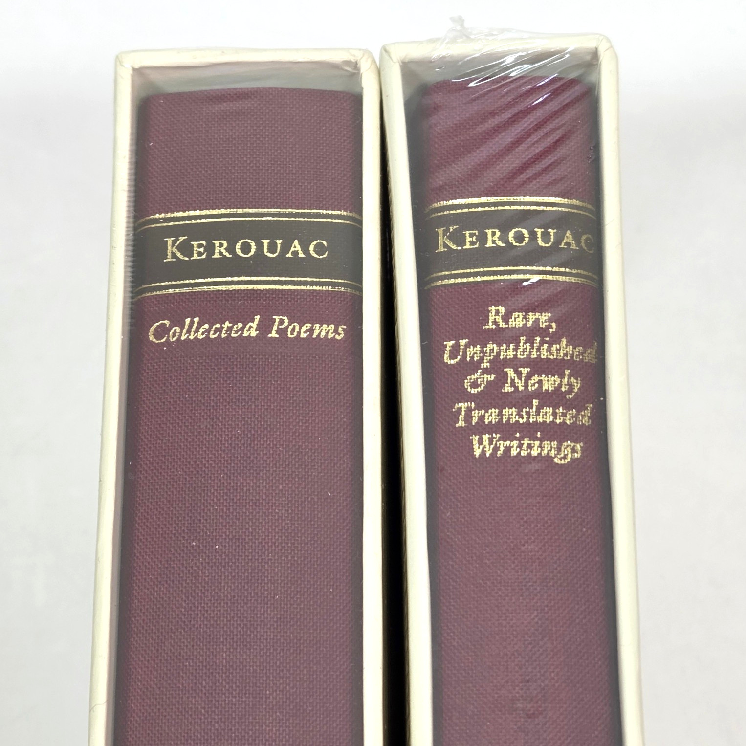 SEALED Jack Kerouac Unknown Writings Collected Poems Library America 231 and 283