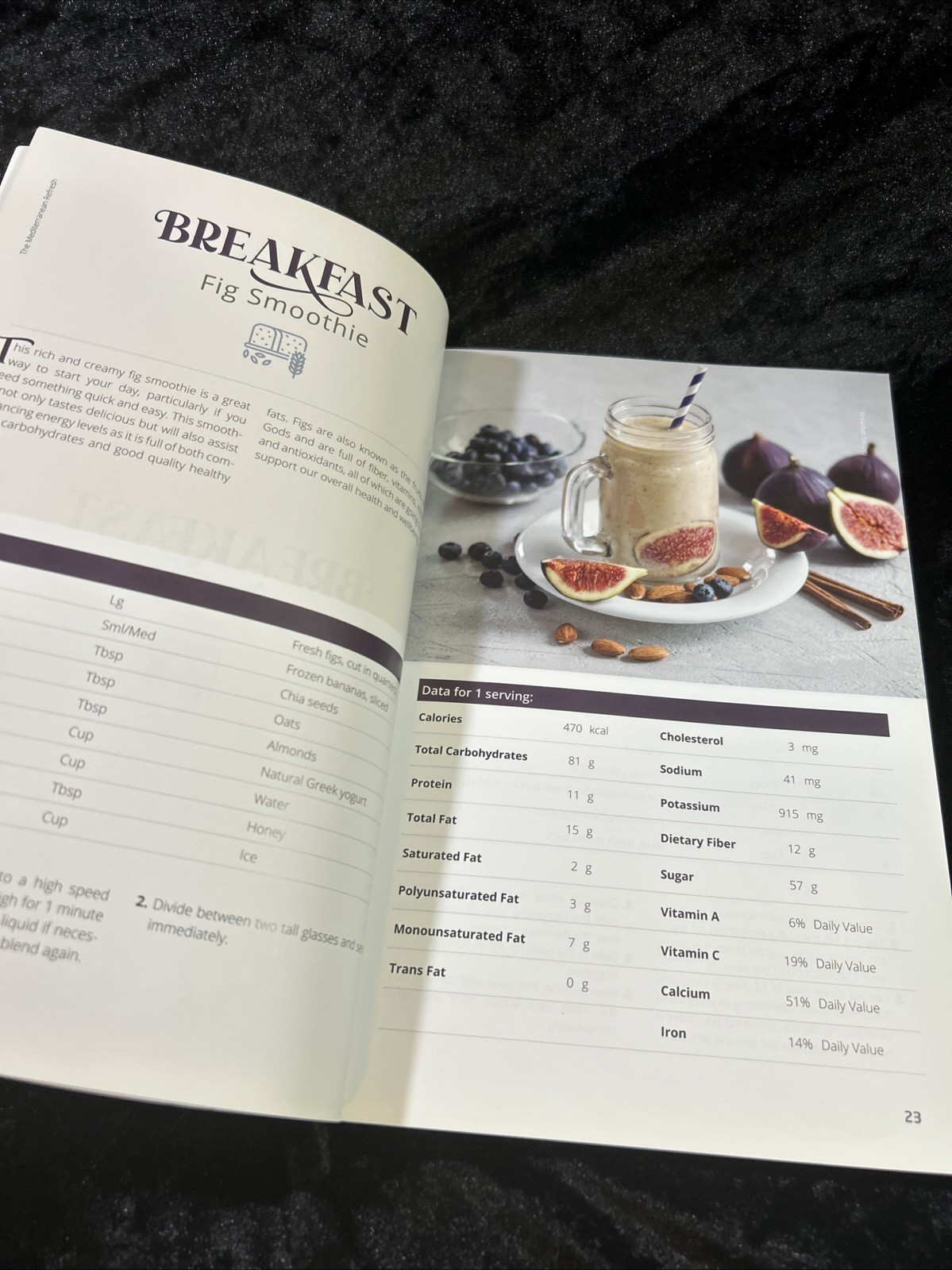 The Mediterranean Refresh – Erika Simons – p/b 2020 illustrated cookbook