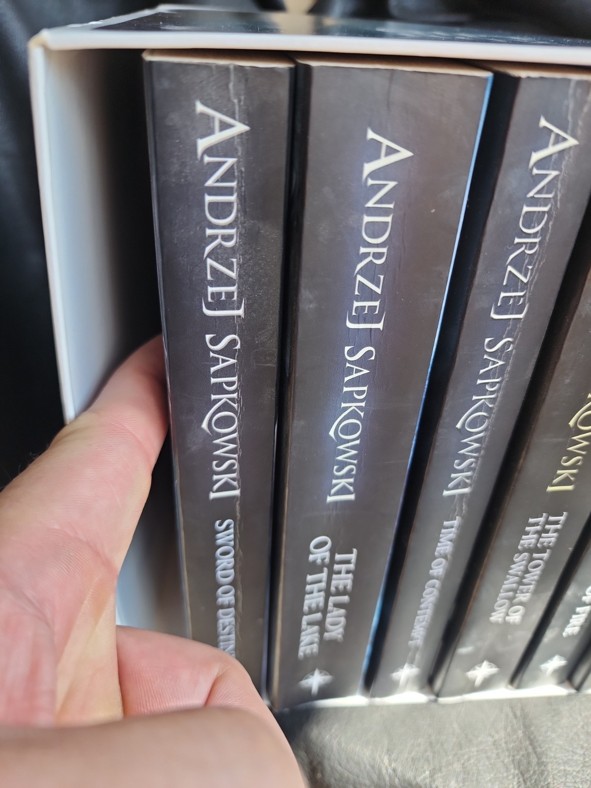 Andrzej Sapkowski Books Gift Box Set Collection – PB 6 Books Read Description