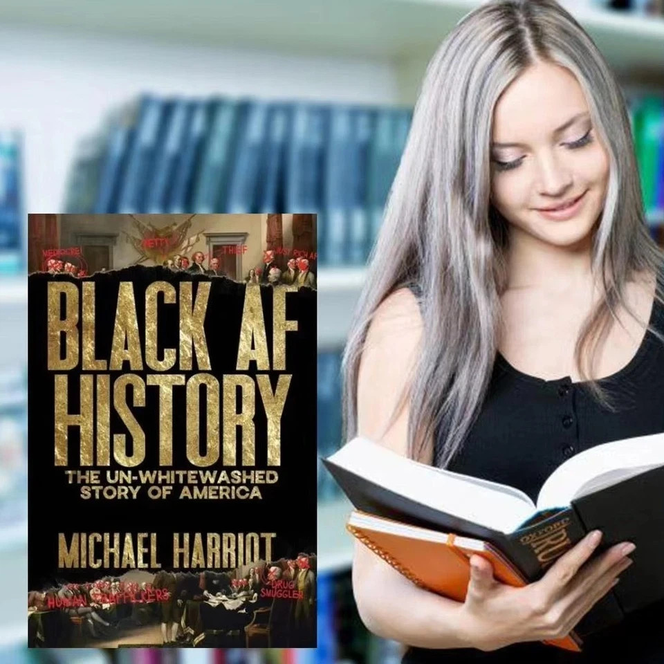Black AF History: The Un Whitewashed Story of America by Michael Harriot A5-Size
