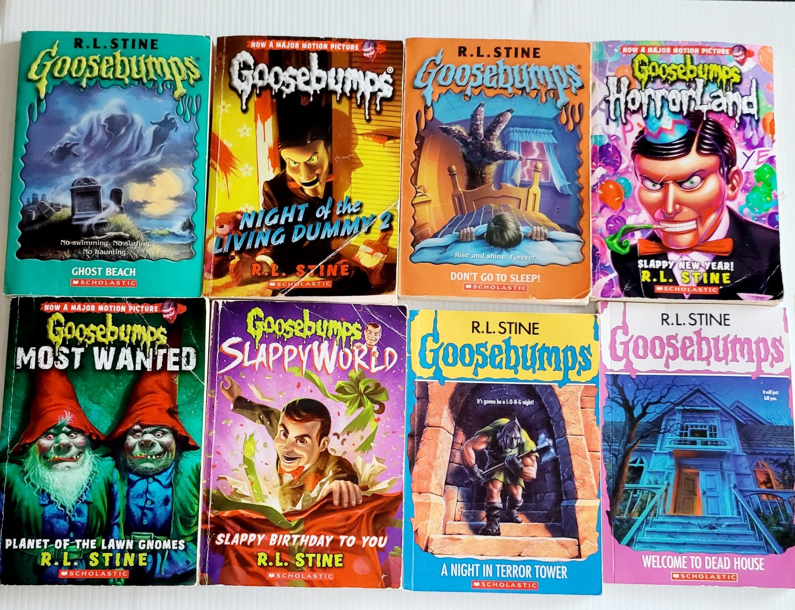 Lot of 15 Goosebumps Books Mixed Lot R.L. Stine