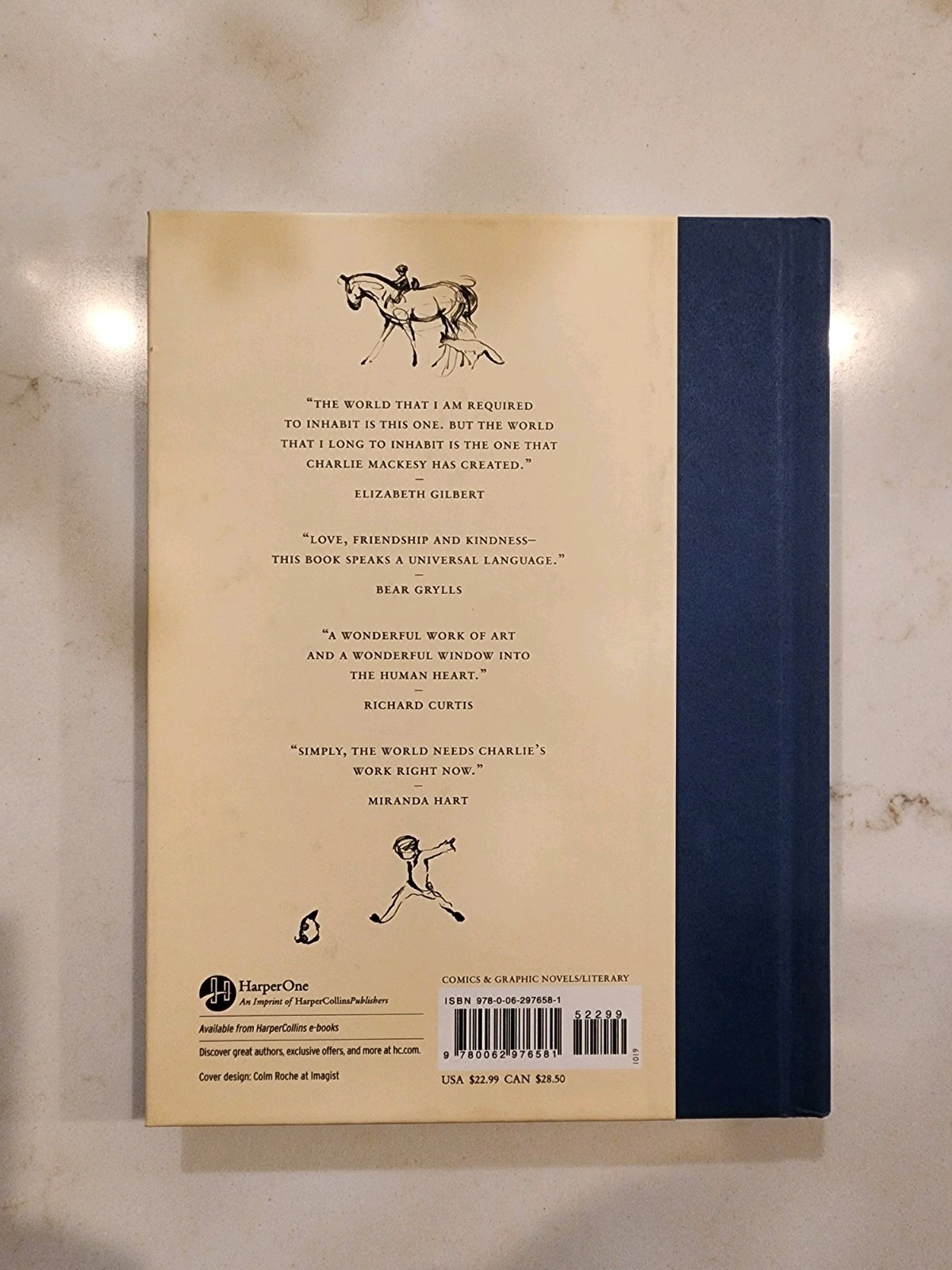 The Boy, the Mole, the Fox and the Horse – by Charlie Mackesy (Hardcover)