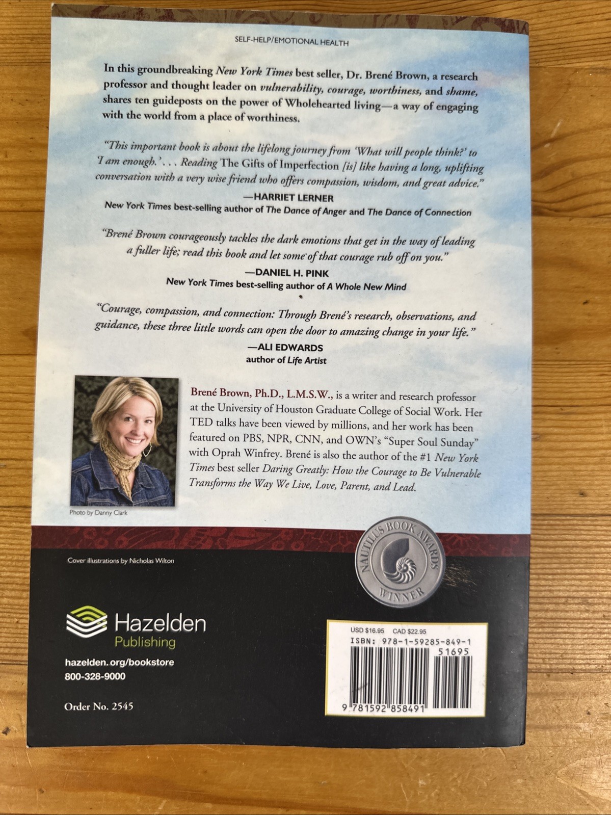 Gifts of Imperfection By Brene Brown 2010 Paperback