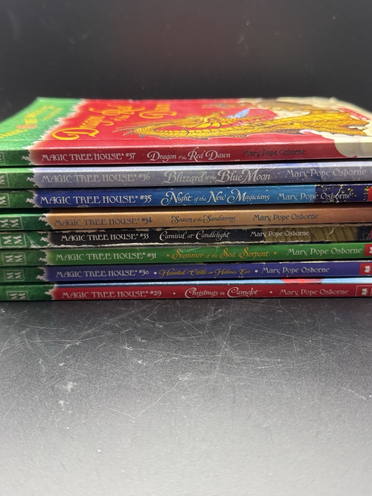 Magic Tree House Merlin Missions Lot of 8 Books #29-31 33-37 Mary Pope Osborne