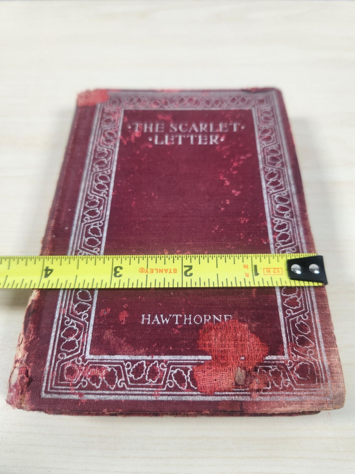 Vintage Scarlet Letter Nathaniel Hawthorne Hardcover Book 2nd ED by ALTEMUS_BK