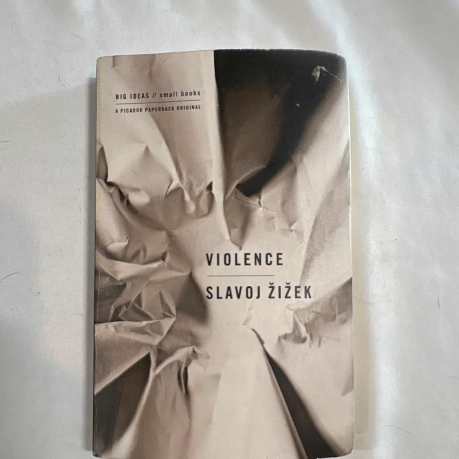 Picador Violence Trade Paperback Slavoj Žižek Big Ideas/Small Books Philosophy