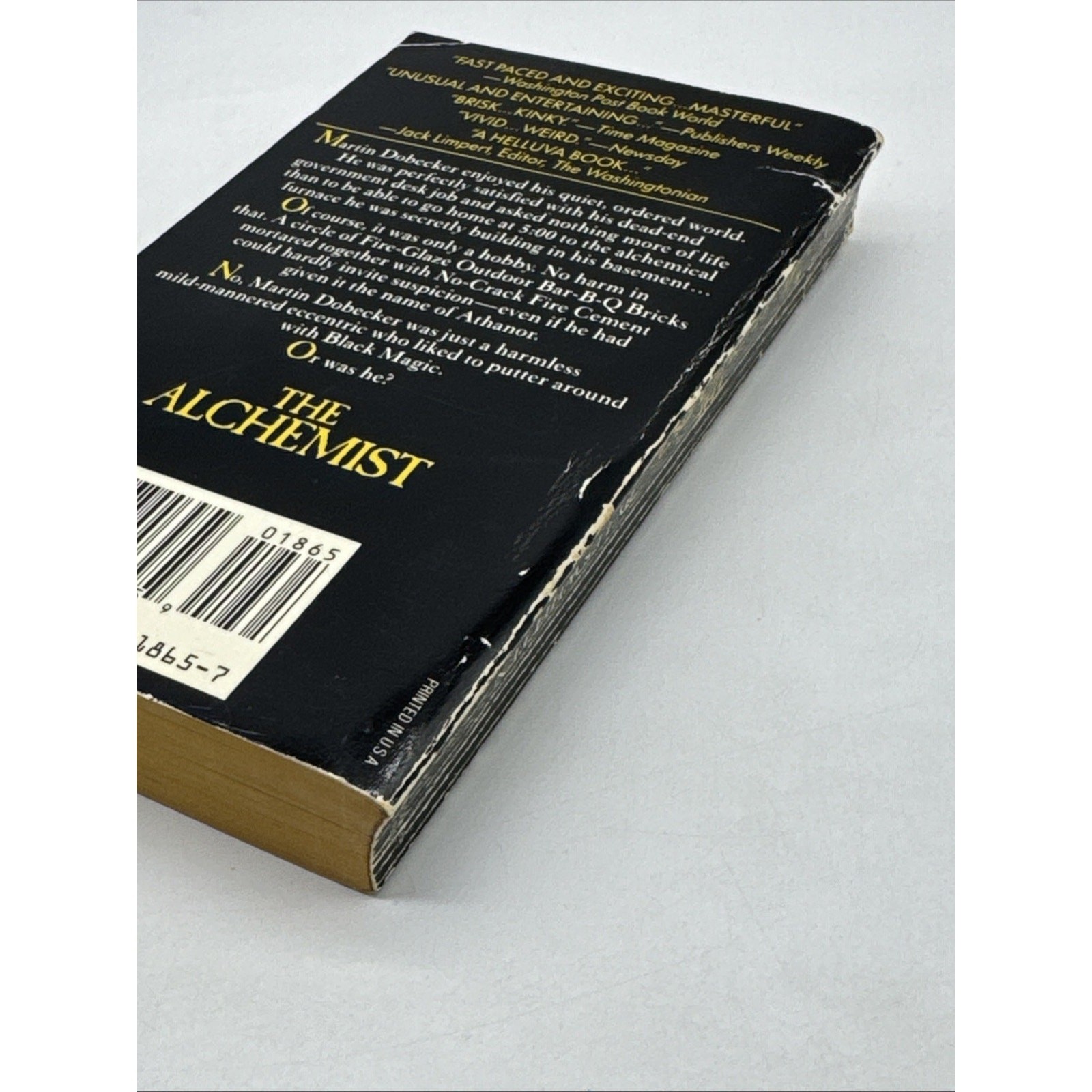 The Alchemist by Les Whitten PB 1986 vintage horror