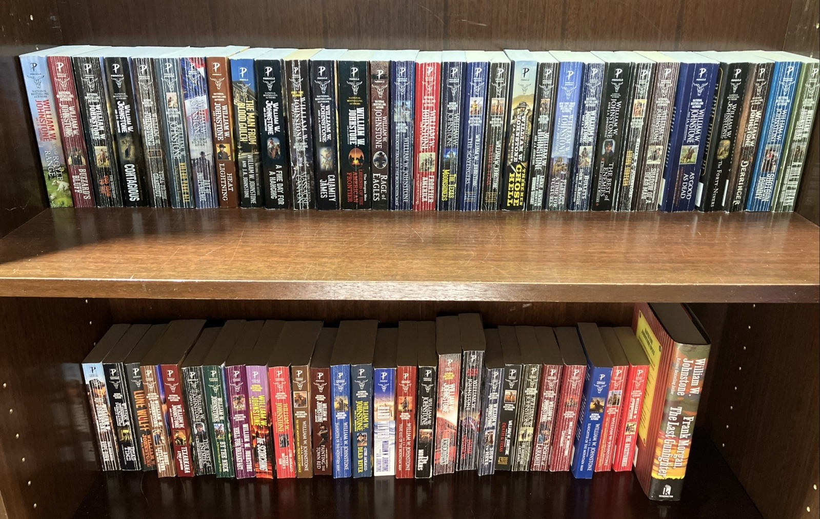 William W Johnstone Western Paperback Books Action Paperback J. A. Lot of 63