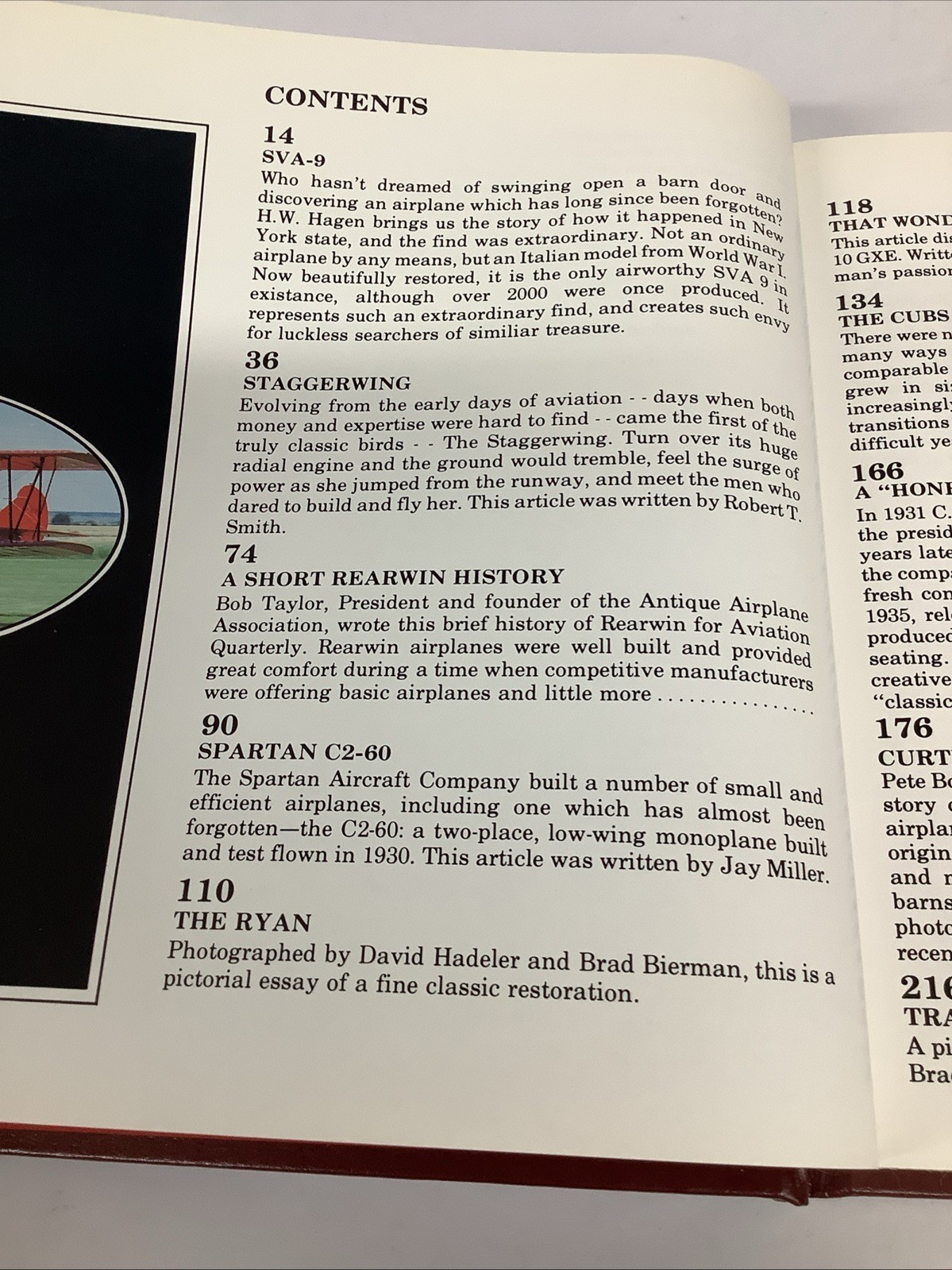 1984 Aviation Classics from Aviation Quarterly Hardcover Book 301 Pages
