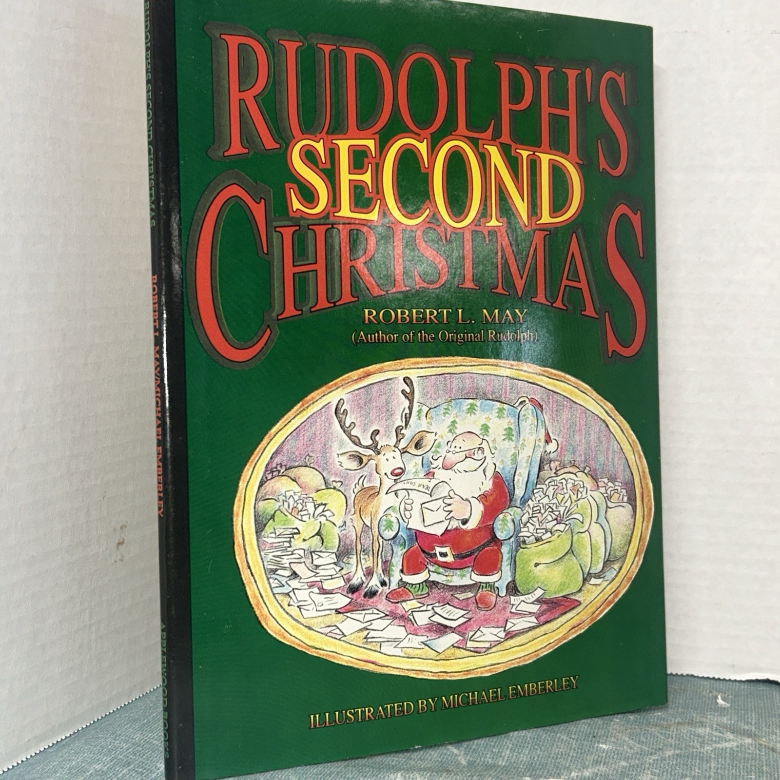 Applewood Bks.: Rudolph’s Second Christmas by Michael Emberley (1992, Hardcover)