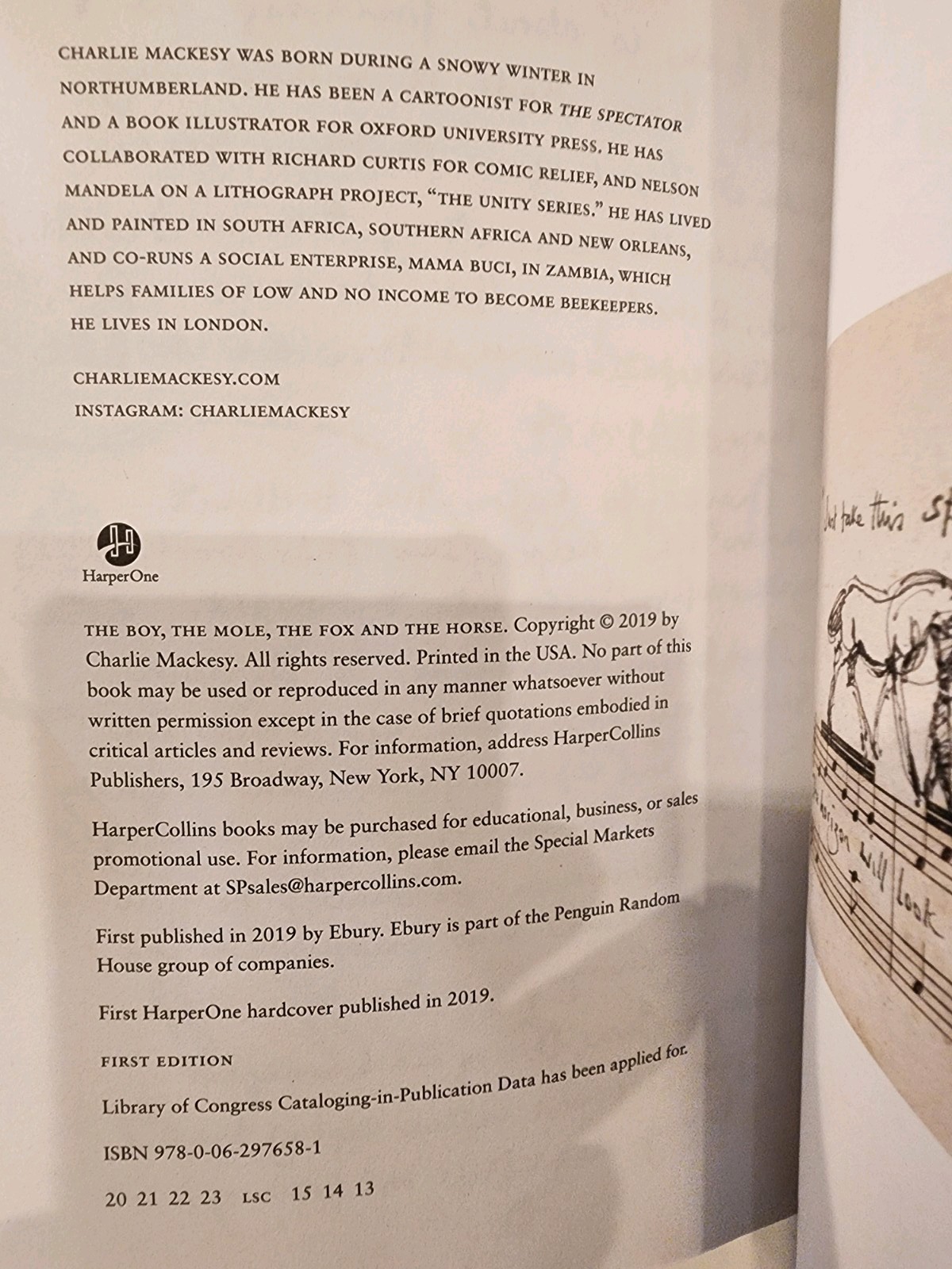 The Boy, the Mole, the Fox and the Horse – by Charlie Mackesy (Hardcover)
