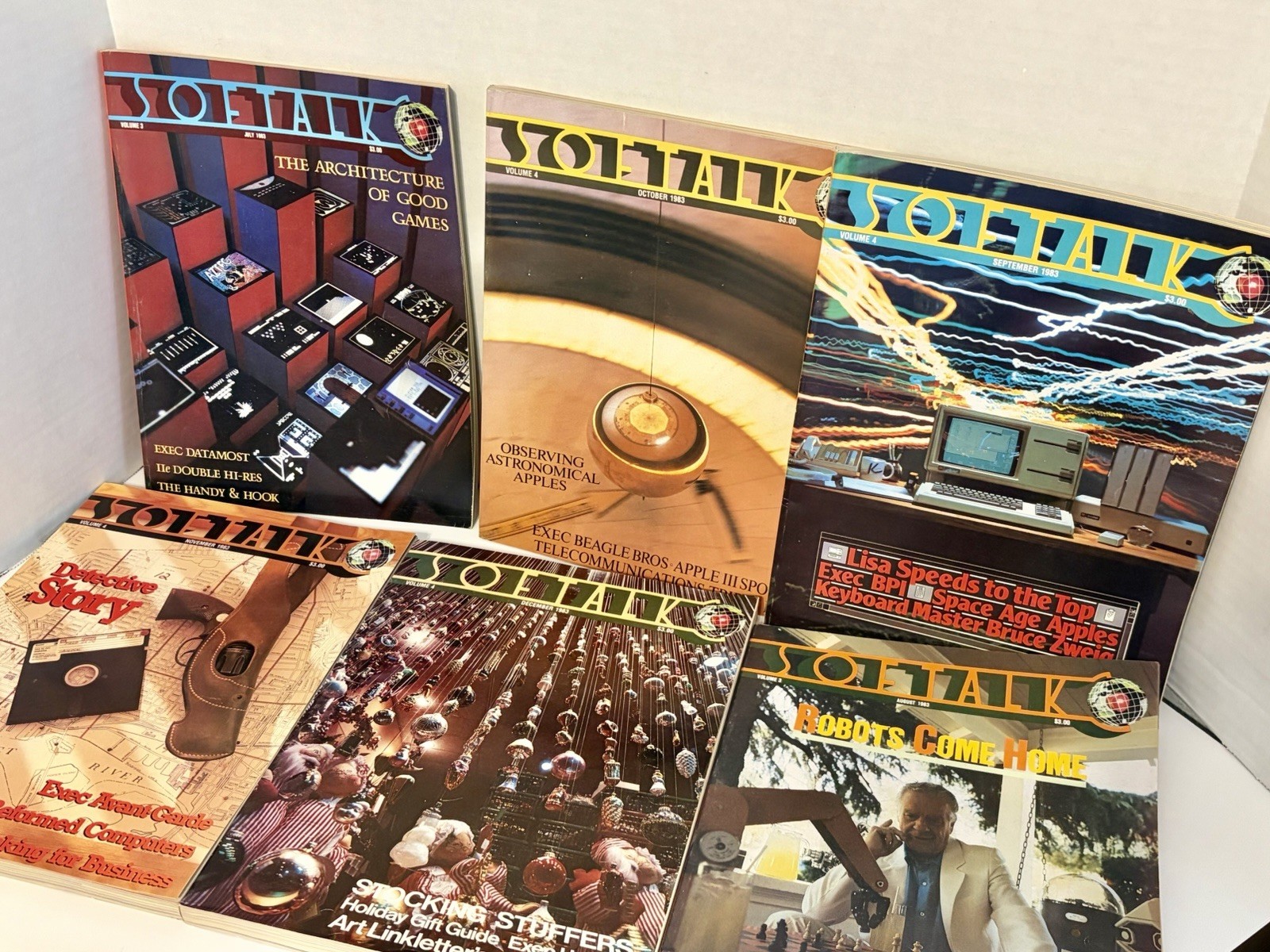 Vintage Softalk Magazine 80s Computer Magazine Lot