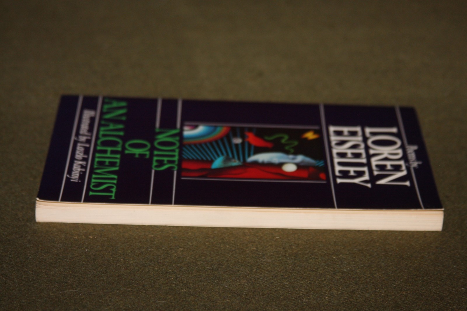 Notes of an Alchemist: Poems by Loren Eiseley 1972 TPB 5th Print Scribner