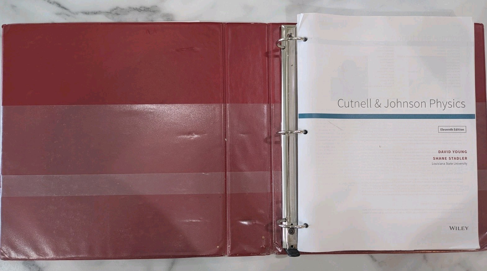 CUTNELL & JOHNSON PHYSICS 11TH.ED. BY Young Looseleaf Edition