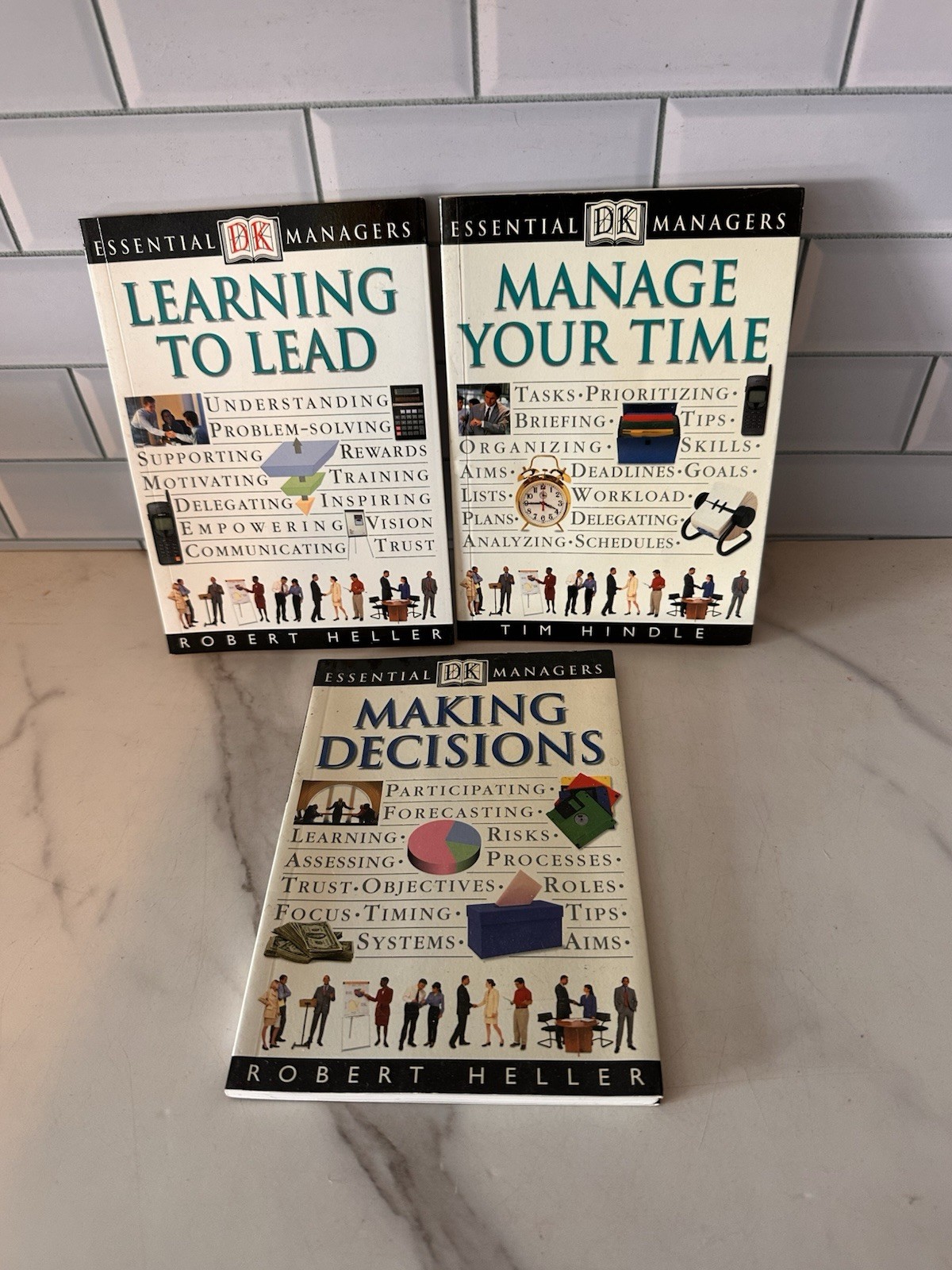Lot Of 3 ESSENTIAL MANAGERS: DK SOFTBOUND
