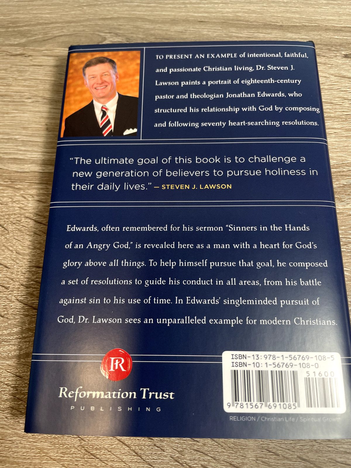 The Unwavering Resolve of Jonathan Edwards (A Long Line of Godly – BRAND NEW