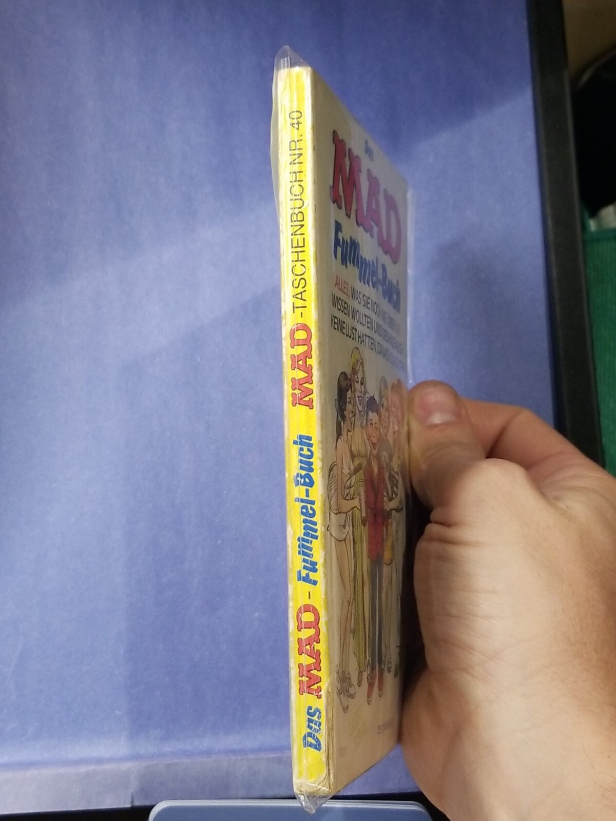 GERMAN MAD Magazine Paperback Book: #40 Deutsches Taschenbuch 1983 1st G